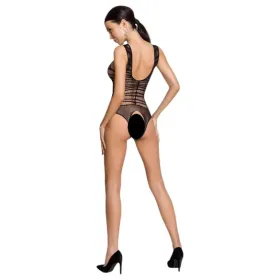 Mrežasti bodi black BS086-2